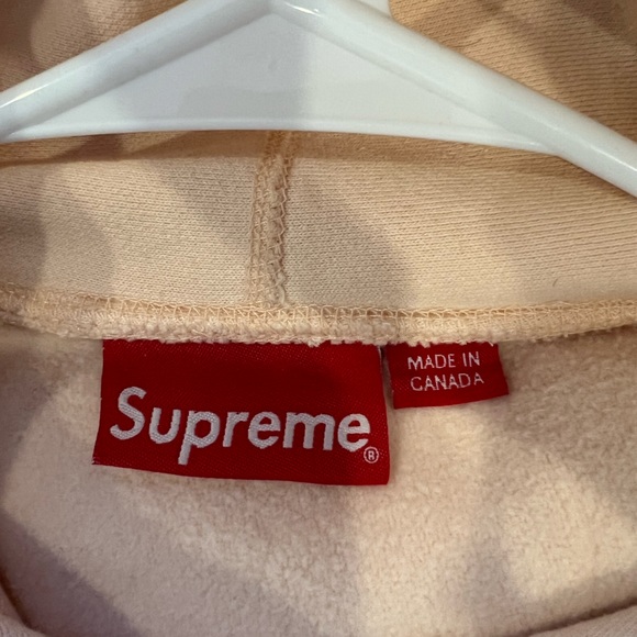 Supreme Box Logo Hoodie FW 2016 **RARE** - Peach, Size Medium - Picture 4 of 5